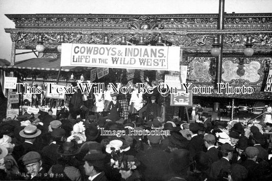 YO 1553 - 'Cowboys & Indians' Wild West, Hull Fair, Yorkshire