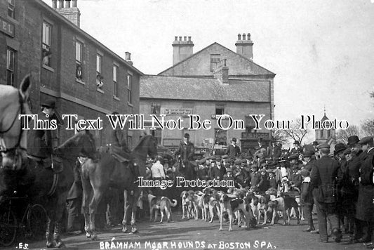 YO 1559 - Bramham Moor Hunt & Hounds, Boston Spa, Yorkshire c1909