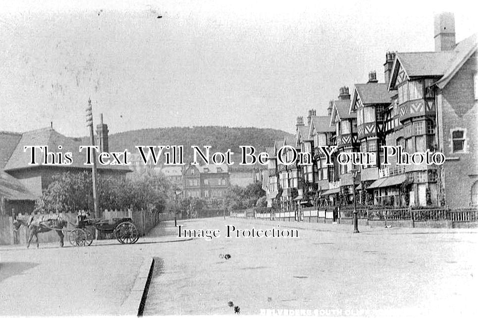 YO 159 - Belvedere, South Cliff, Scarborough, Yorkshire c1906