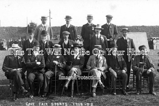 YO 1637 - North South Cave Fair Sports, Yorkshire 1909