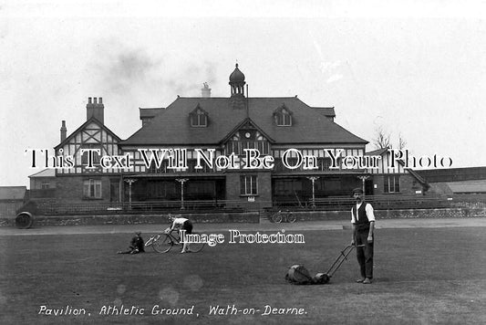 YO 1684 - Pavilion, Athletic Ground, Wath On Dearne, Yorkshire c1913