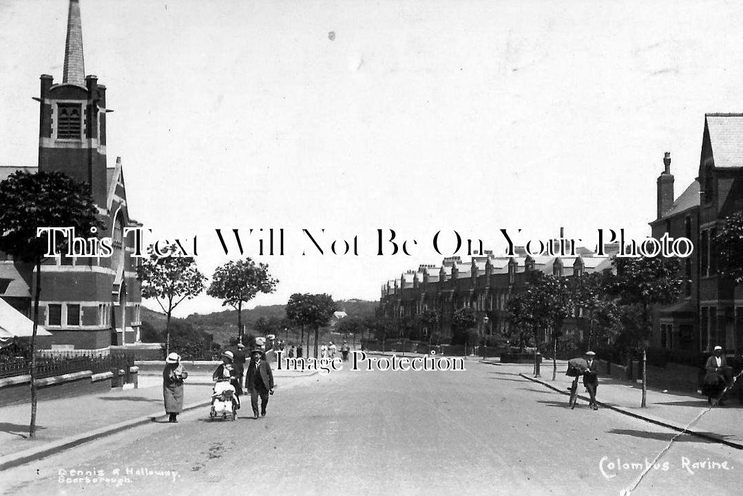 YO 1704 - Colombus Ravine, Scarborough, Yorkshire c1921