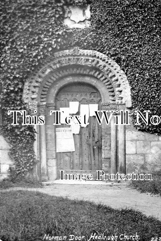 YO 1707 - Norman Church Door, Helaugh, Yorkshire
