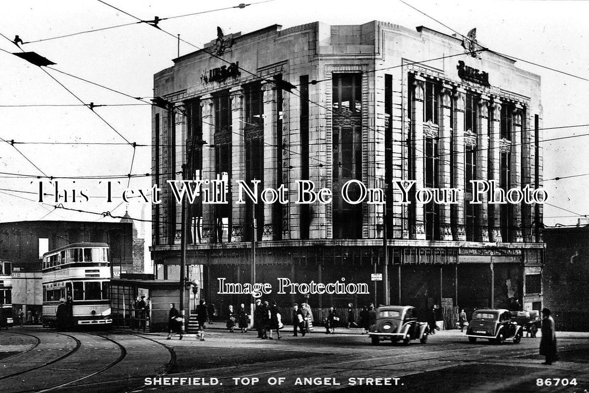 YO 172 - Top Of Angel Street, Sheffield, Yorkshire