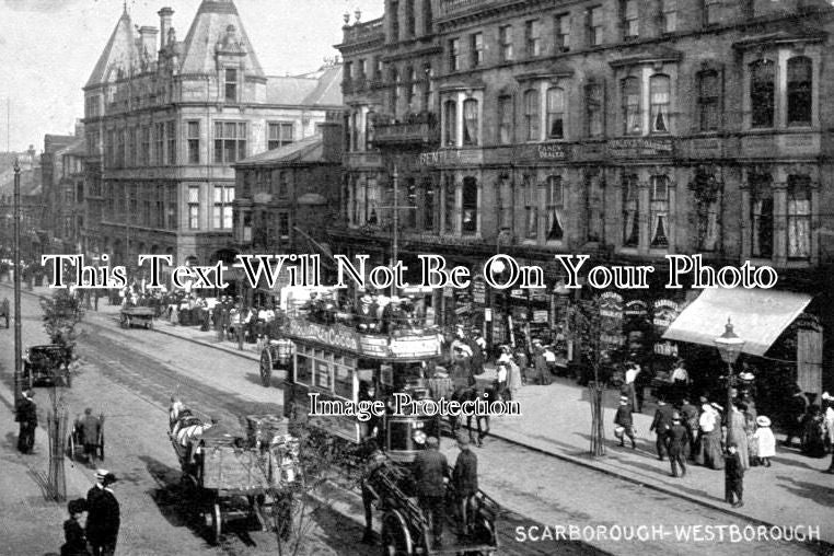 YO 1747 - Westborough, Scarborough, Yorkshire c1905
