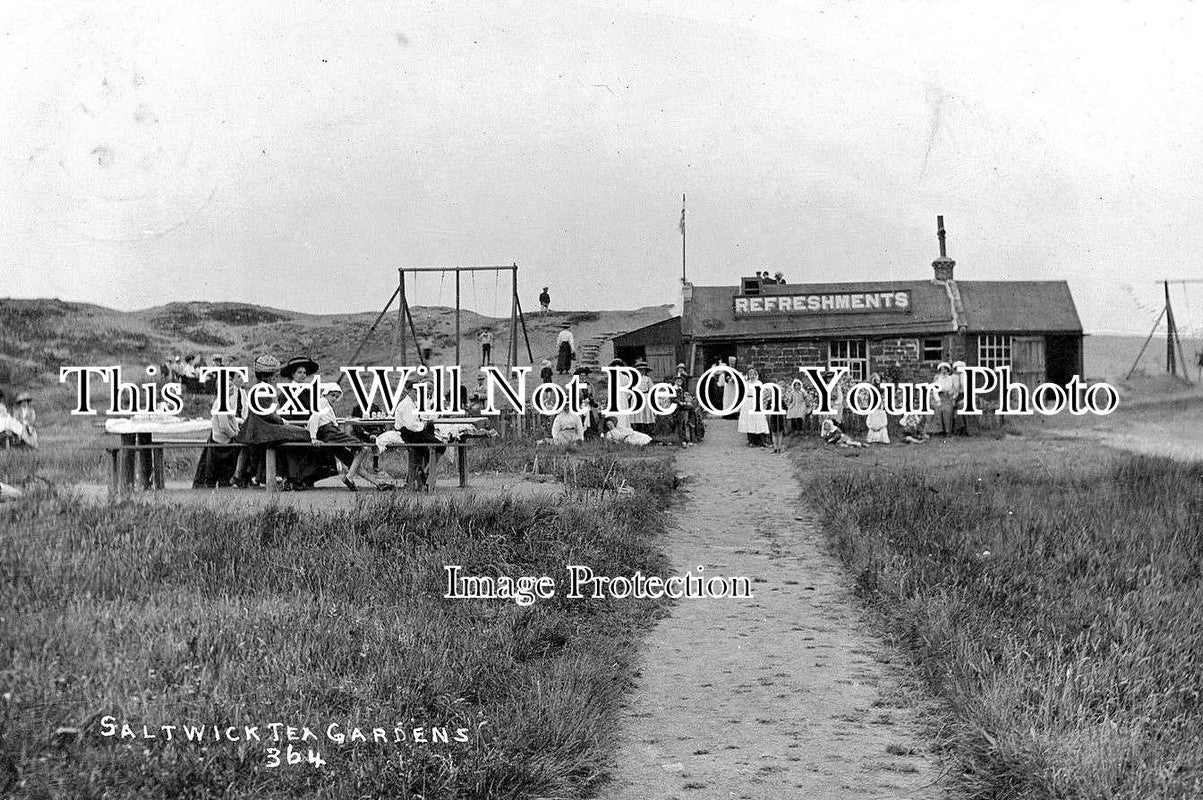 YO 1756 - Saltwick Tea Gardens, Whitby, Yorkshire c1913