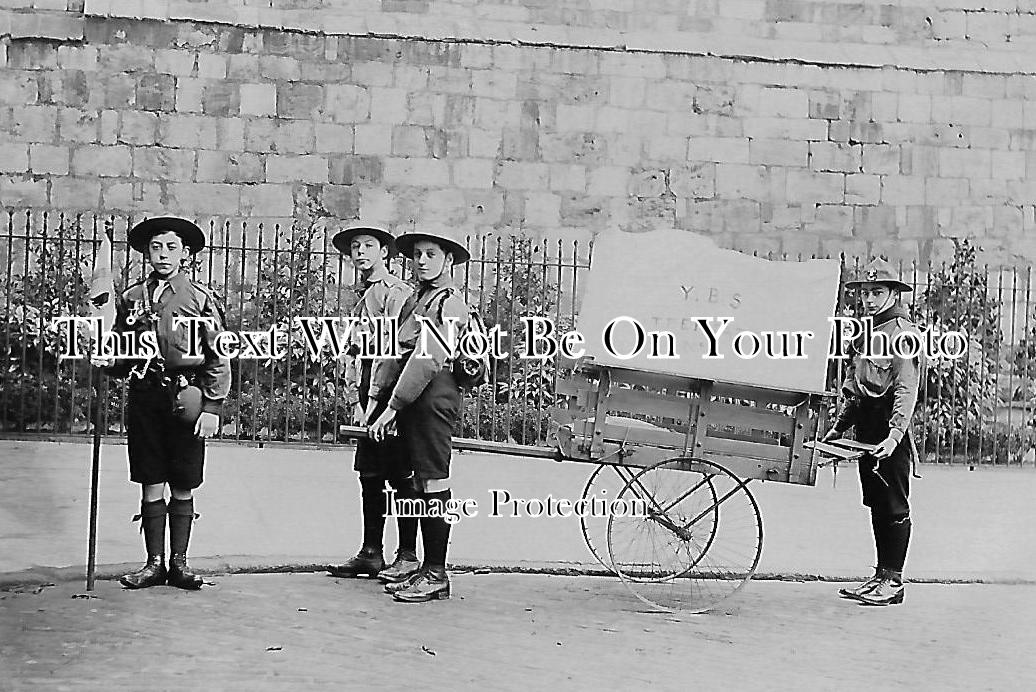 YO 1773 - Trek Cart NO1, York Boy Scouts, Yorkshire