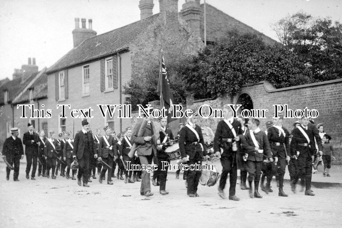 YO 1797 - Boys Brigade, Hornsea, Newbiggin, Yorkshire c1910