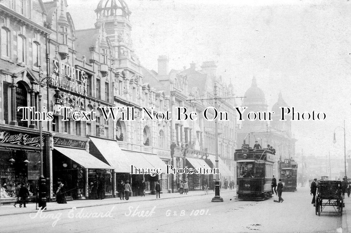 YO 181 - King Edward Street, Hul, Yorkshire c1905