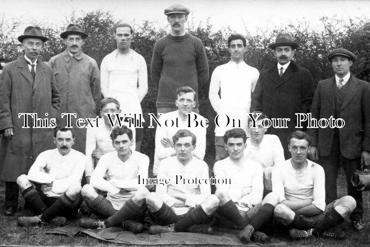 YO 1814 - Iron Co Office Football Team, Skinningrove, Yorkshire c1919