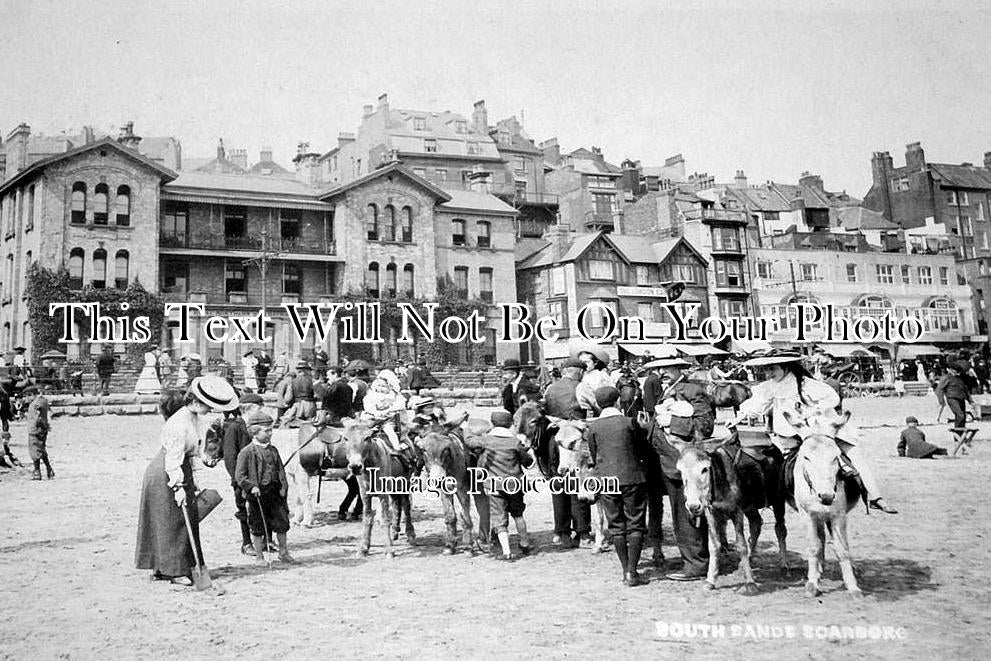 YO 182 - South Sands, Scarborough, Yorkshire c1906