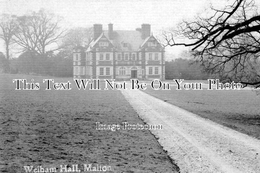 YO 1828 - Welham Hall, Malton, Yorkshire