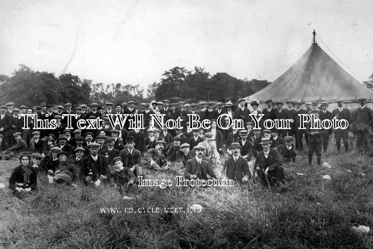 YO 1848 - Wynyard Cycle Meet, Stockton On Tees, Yorkshire 1910