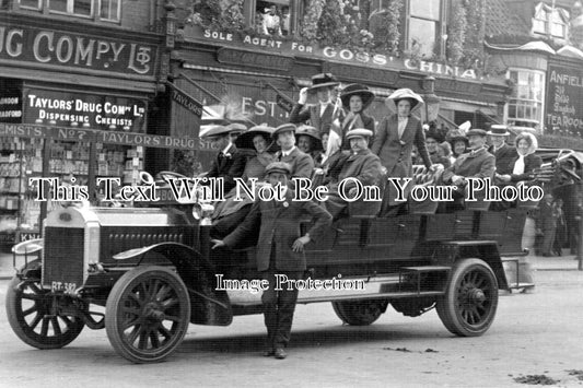 YO 1857 - Charabanc Trip, Bridlington, Yorkshire