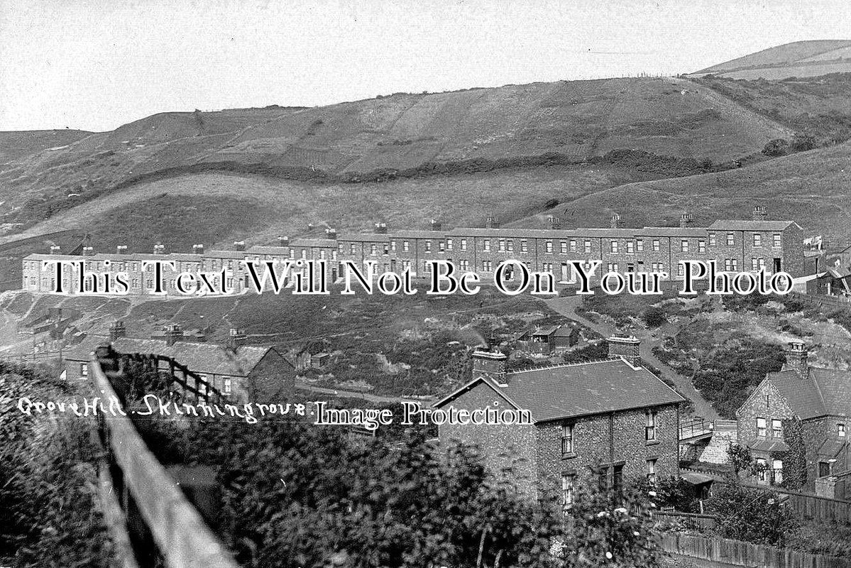 YO 189 - Grove Hill, Skinningrove, Yorkshire c1907