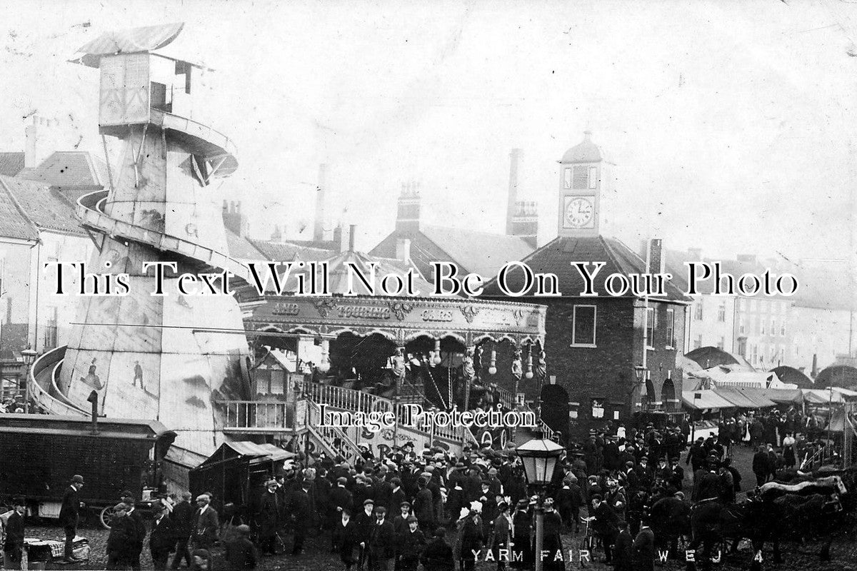 YO 19 - Yarm Fair, Yorkshire c1908