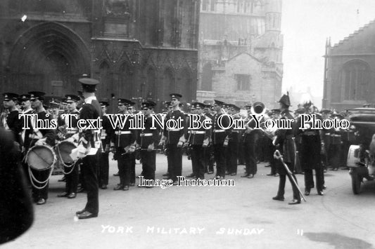 YO 1932 - Military Sunday, York, Yorkshire c1908