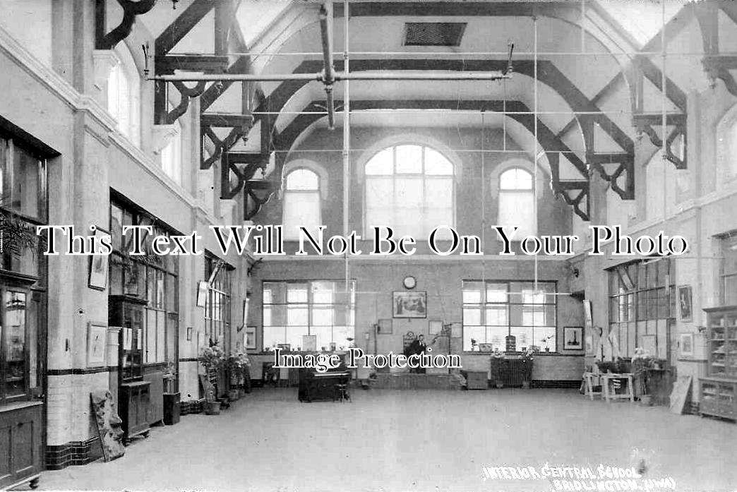 YO 1955 - Interior, Central School, Bridlington, Yorkshire