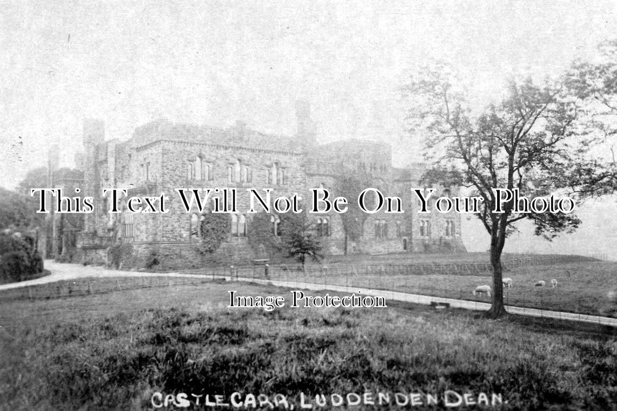 YO 1959 - Castle Carr, Luddenden Dean, Yorkshire c1910