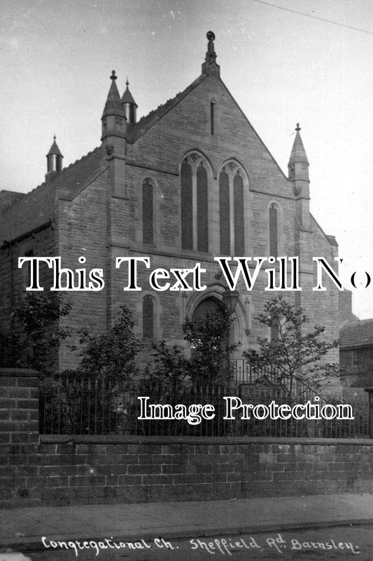 YO 1960 - Congregational Church, Sheffield Road, Barnsley, Yorkshire