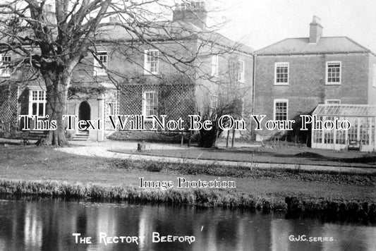 YO 1962 - The Rectory, Beeford, East Yorkshire c1913