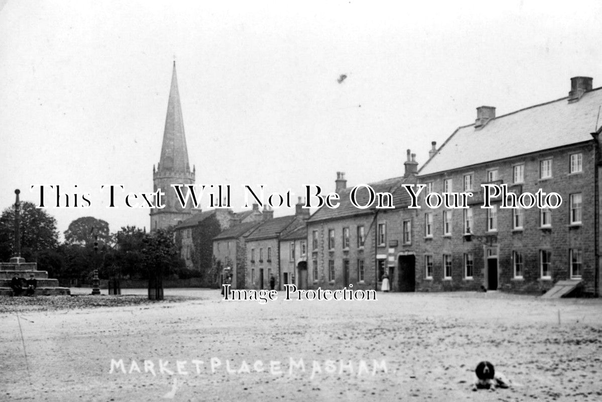 YO 1965 - Market Place, Masham, Yorkshire