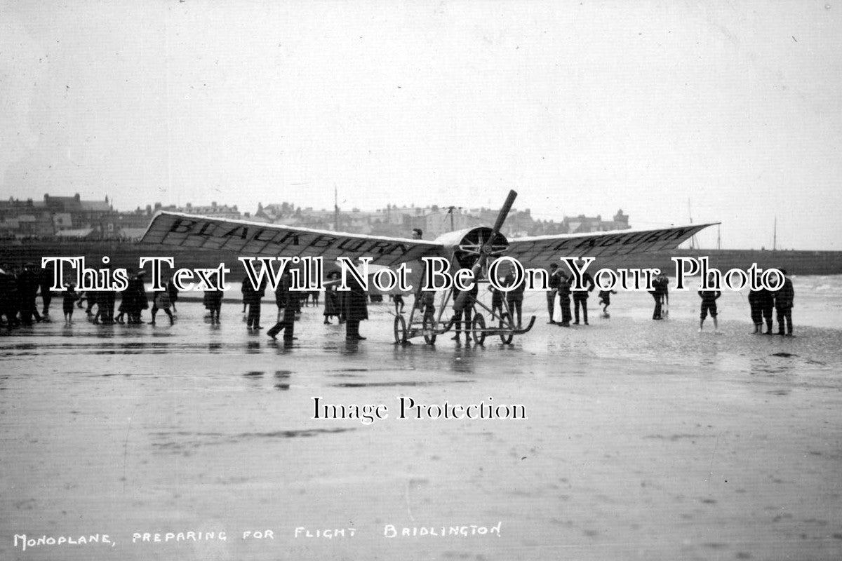 YO 1991 - Monoplane At Bridlington, Yorkshire