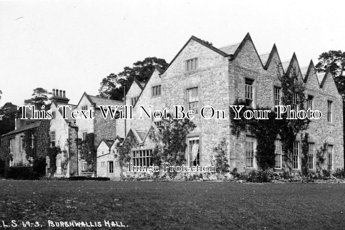 YO 2000 - Burghwallis Hall, Burghwallis, Yorkshire c1920