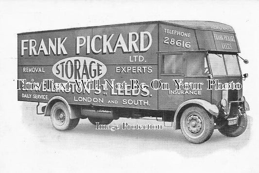 YO 2010 - Frank Pickard Removal Van, Leeds, Yorkshire