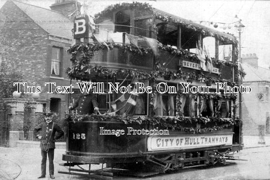 YO 2011 - City Of Hull Tramways Tram Car, Beverley Road, Yorkshire