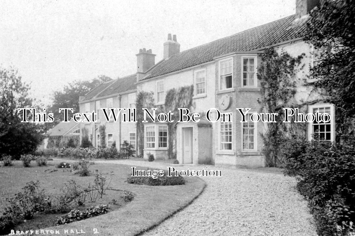 YO 2044 - Brafferton Hall, Yorkshire c1920