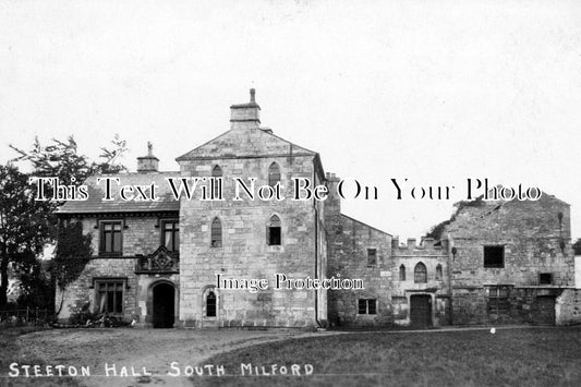 YO 2068 - Steelton Hall, South Milford, Yorkshire c1920