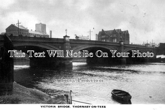 YO 207 - Victoria Bridge, Thornaby, Yorkshire c1932