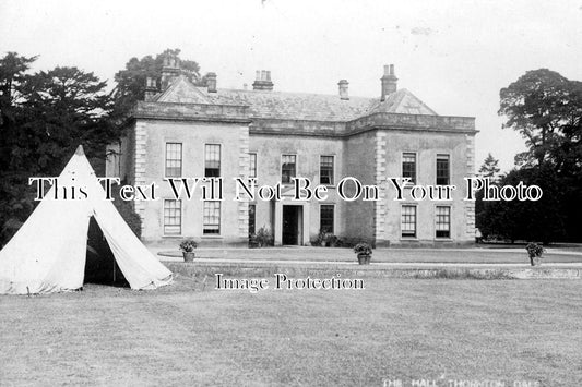 YO 2073 - Thornton Dale Hall, Yorkshire c1920