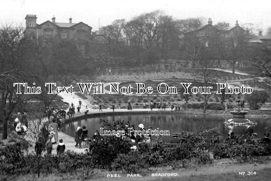 YO 2096 - Peel Park, Bradford, Yorkshire c1916