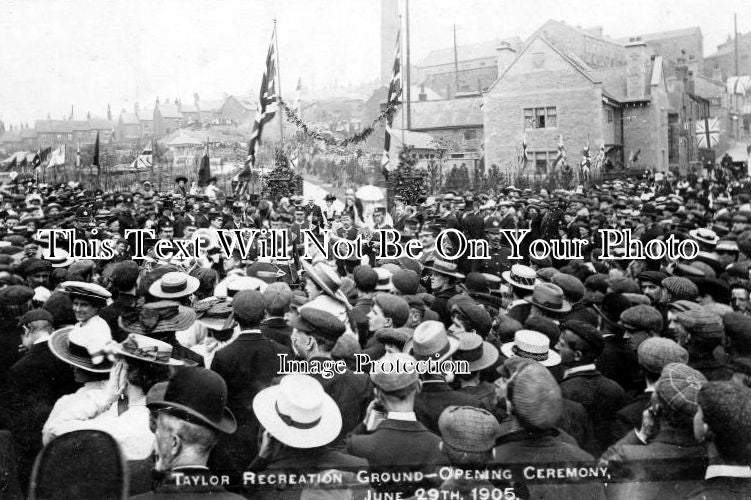 YO 2121 - Opening Ceremony, Taylor Recreation Ground, Barnsley, Yorkshire