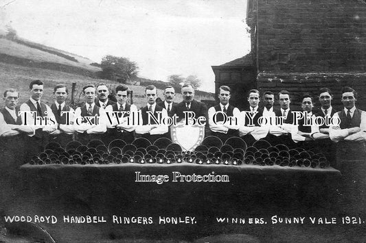 YO 2122 - Woodroyd Handbell Ringers, Honley, Yorkshire 1921