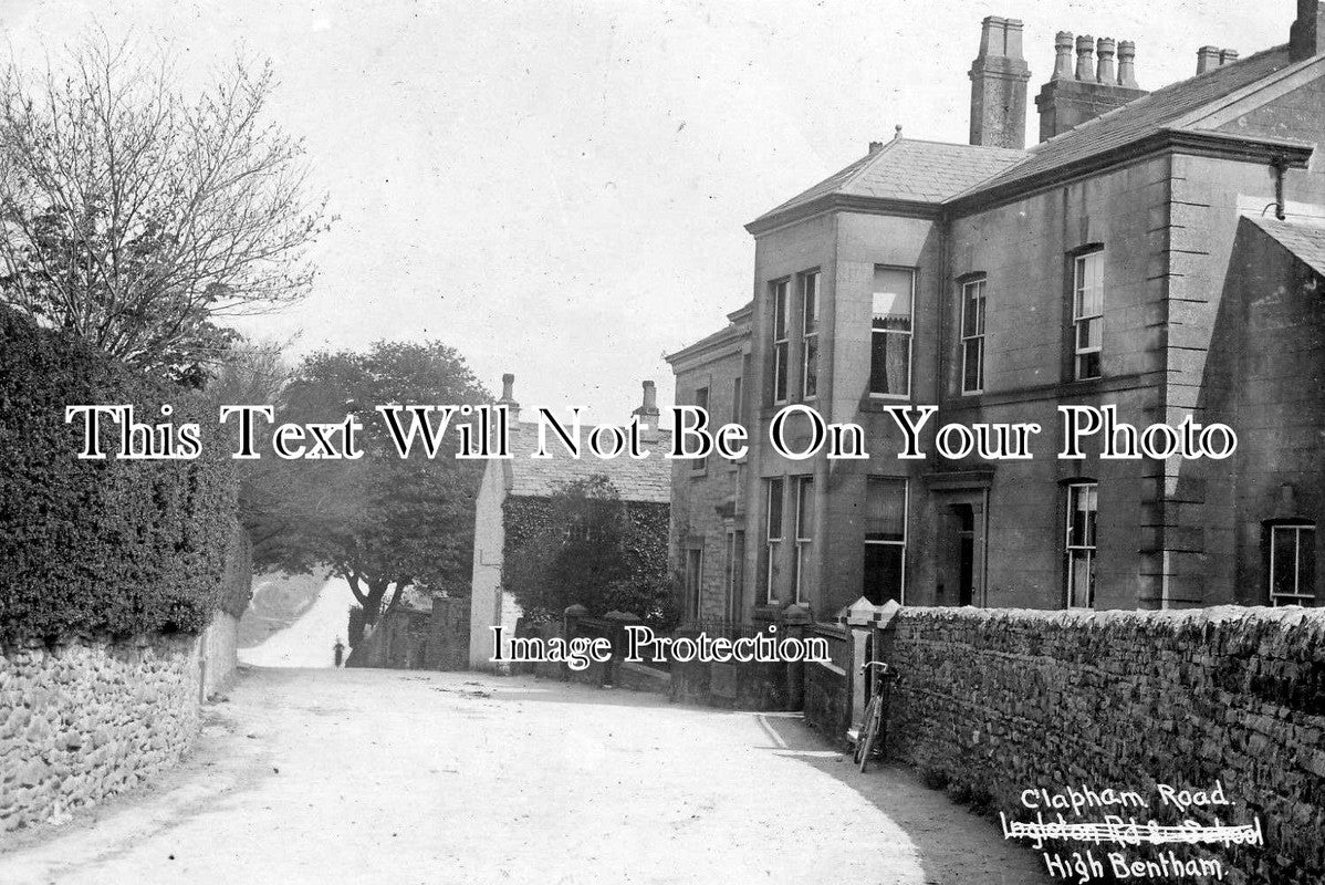 YO 2129 - Clapham Road, High Bentham, Yorkshire c1910