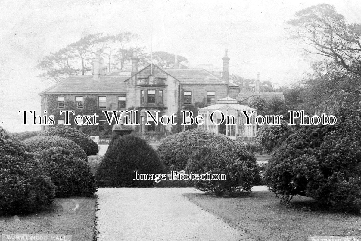 YO 2130 - Burntwood Hall, Barnsley, Yorkshire c1920