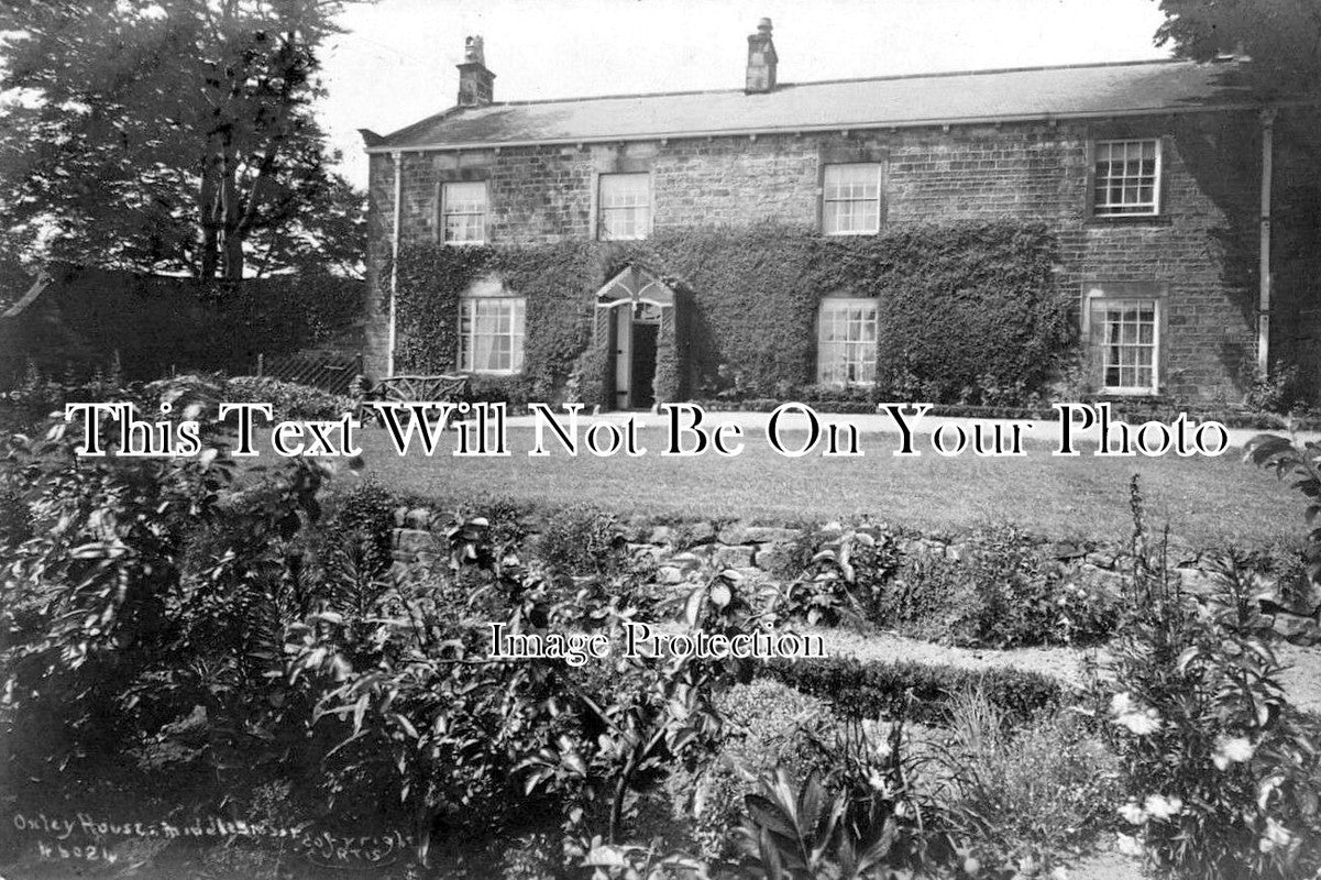 YO 2132 - Oxley House, Middlesmoor, Yorkshire c1915