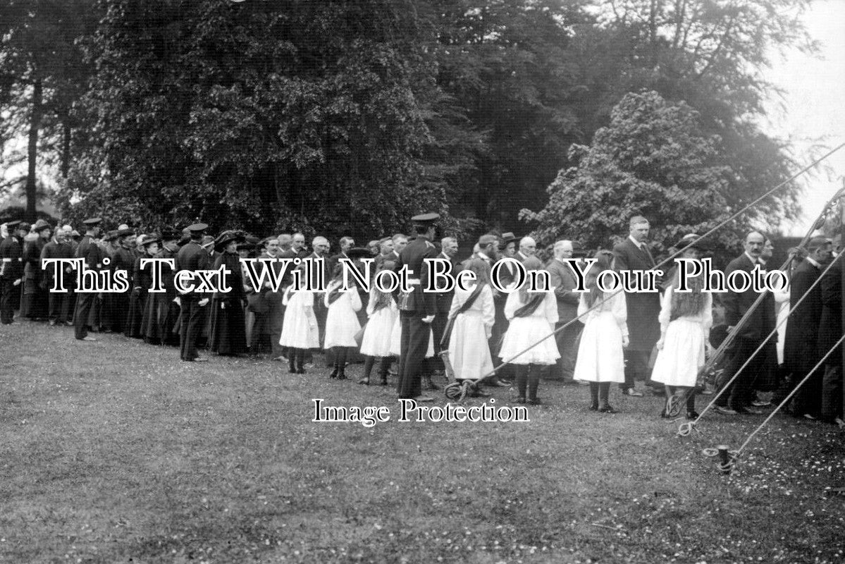 YO 2137 - Guard Of Honour, Funeral Of Sir Tatton Sykes, Sledmere, Yorkshire