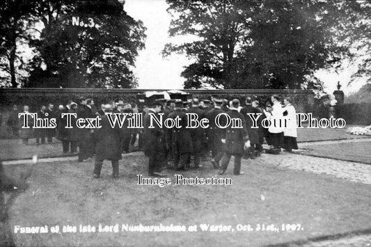 YO 2141 - Funeral Of The Late Lord Nunburnholme, Warter, Yorkshire 1907