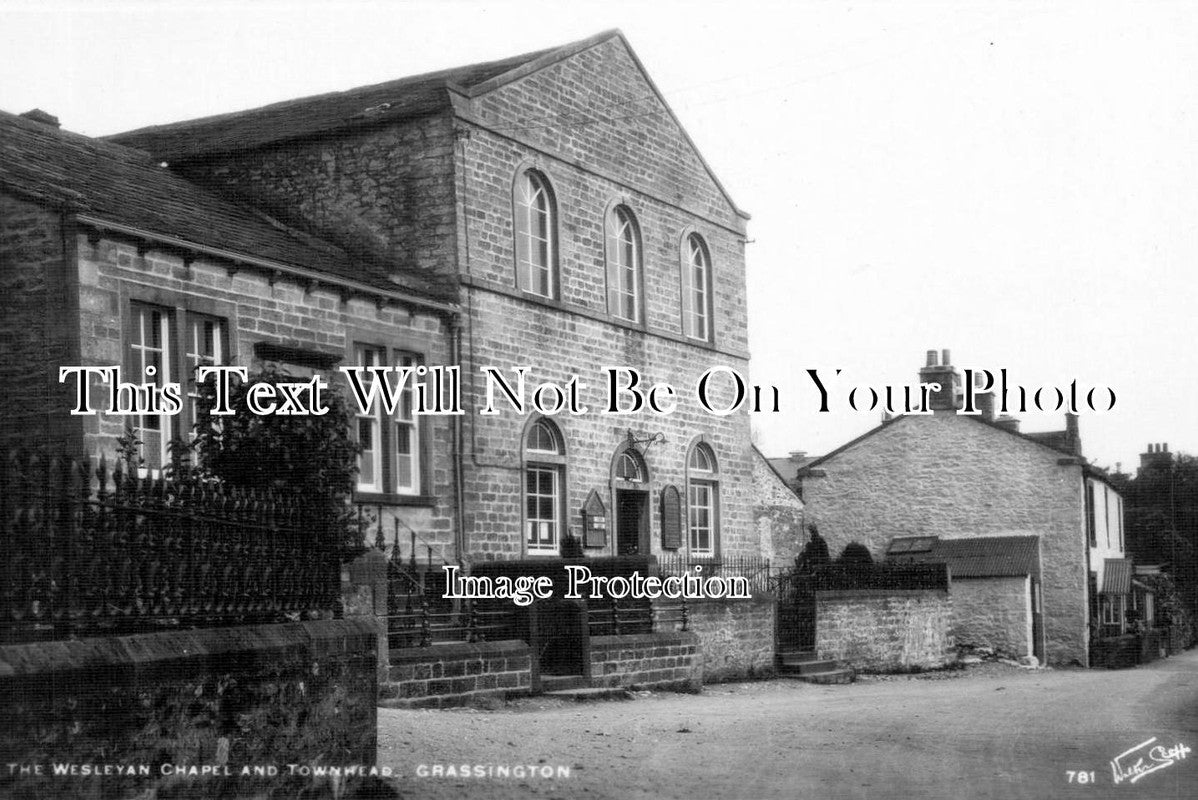 YO 2146 - The Wesleyan Chapel & Townhead, Grassington, Yorkshire