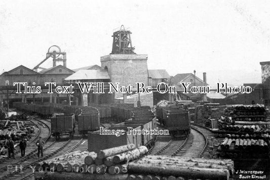 YO 2178 - Colliery Pit Yard, Frickley, Yorkshire c1908