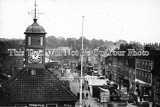 YO 22 - Yarm Fair, Yorkshire 1908