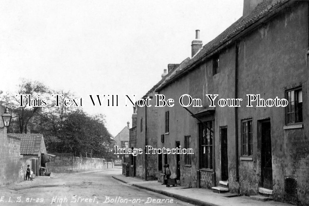 YO 2247 - High Street, Bolton On Dearne, Yorkshire c1912