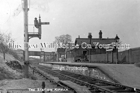 YO 2283 - Kippax Railway Station, Yorkshire c1925