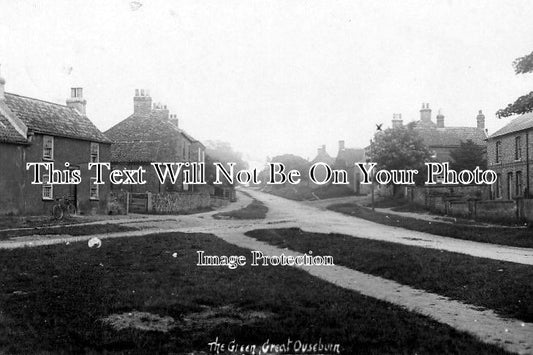 YO 2311 - The Green, Great Ouseburn, Yorkshire c1911