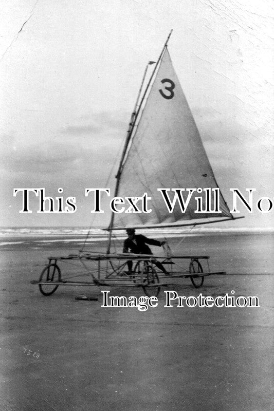 YO 2319 - Sand Boat, Saltburn, Yorkshire 1909