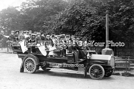 YO 2341 - Charabanc At Thornton Dale, Yorkshire